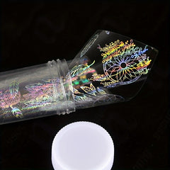 Boho Nail Foils Y2K Laser Aeolian Bells DIY Nail Art Decoration