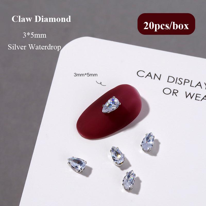 Diamond Nail Art Decorations for Nail Tips