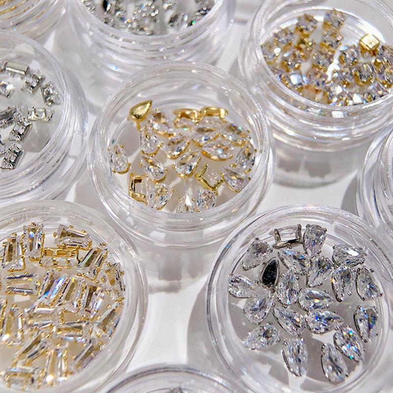 Diamond Nail Art Decorations for Nail Tips
