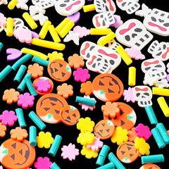 3D Halloween Slice Nail Stickers Christmas Nail Decals