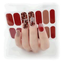 Cartoon Christmas Nail Stickers Waterproof