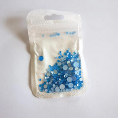 400pcs Luminous Crystal Nail Art Rhinestones Flat Back For DIY