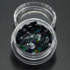 Heart Holographic Nail Art Sequins Valentines Nail Glitter Kit