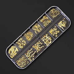 3D Nail Art Metal Decoration Rivet Nail Art Jewelry