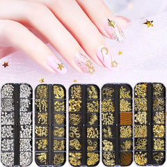 3D Nail Art Metal Decoration Rivet Nail Art Jewelry