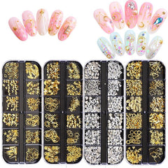 3D Nail Art Metal Decoration Rivet Nail Art Jewelry