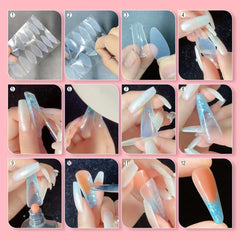 Nail Sticker Silicone Pads Mold For French Nails