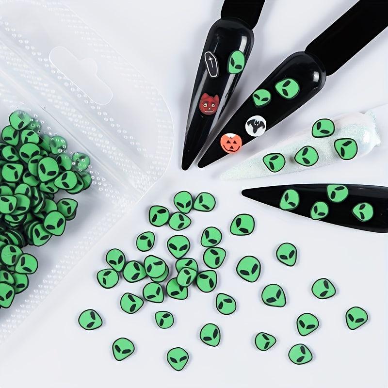 Colorful 3D Nail Art Slices for DIY Crafts