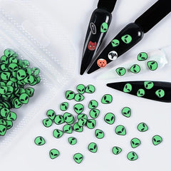 Colorful 3D Nail Art Slices for DIY Crafts
