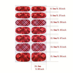 Floral Nail Polish Stickers Self Adhesive Manicure Kits Easy DIY Nail Art