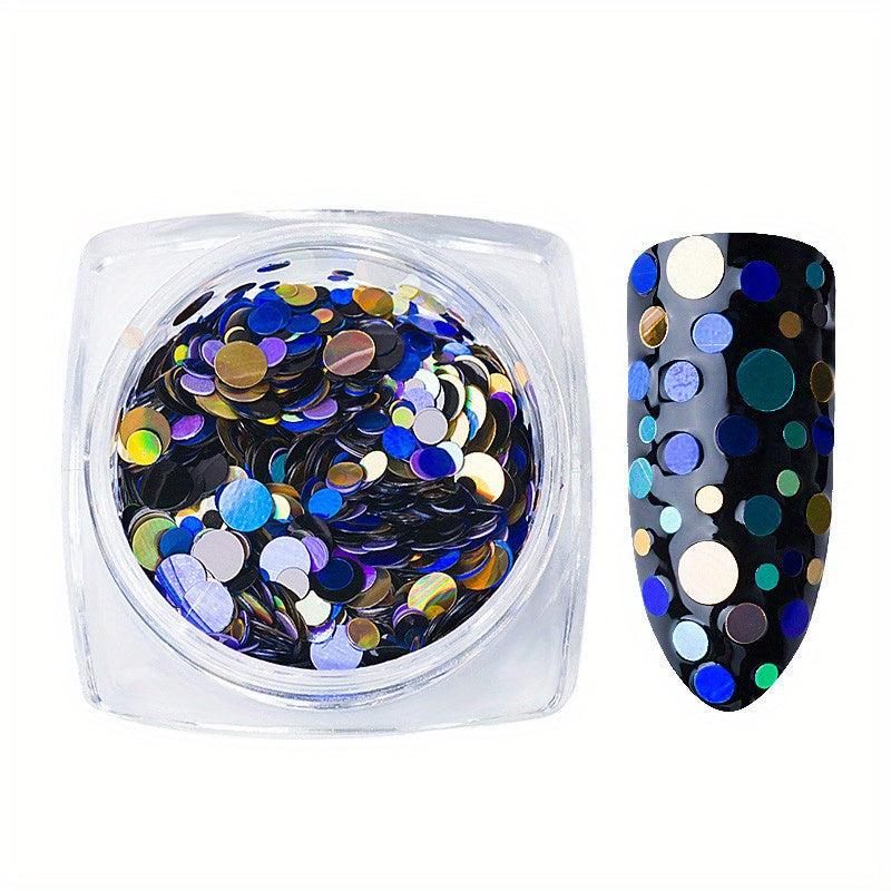 Holographic Star Nail Sequins Glitter Decoration for Nails Makeup