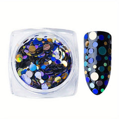 Holographic Star Nail Sequins Glitter Decoration for Nails Makeup