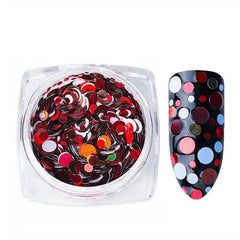 Holographic Star Nail Sequins Glitter Decoration for Nails Makeup