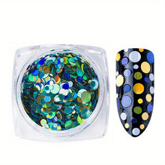Holographic Star Nail Sequins Glitter Decoration for Nails Makeup