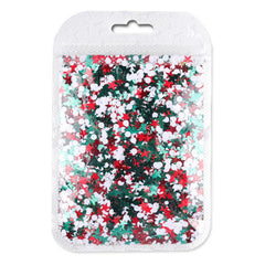 Christmas Nail Art Sequins 3D Holographic Designs