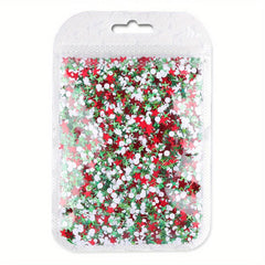 Christmas Nail Art Sequins 3D Holographic Designs