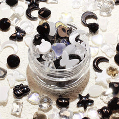 3D Acrylic Butterfly Moon Heart Star Nail Charms