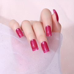 Glitter Nail Polish Strip Self Adhesive Gel Nail Decals For Women And Girls