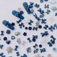 50pcs 3D Nail Art Jewelry Mixed Charms for DIY Nail Art Decoration