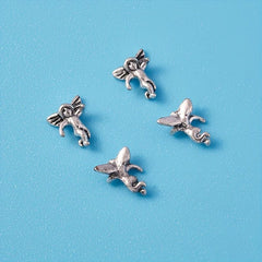 10pcs Y2K Baby Angel Nail Charms for DIY Nail Art
