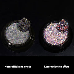 Mermaid Beads Nail Art Accessories Drill Laser Manicure