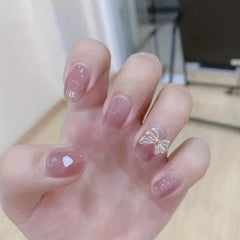 Y2K 50pcs 3D Rhinestone Bowknot Nail Art Decoration