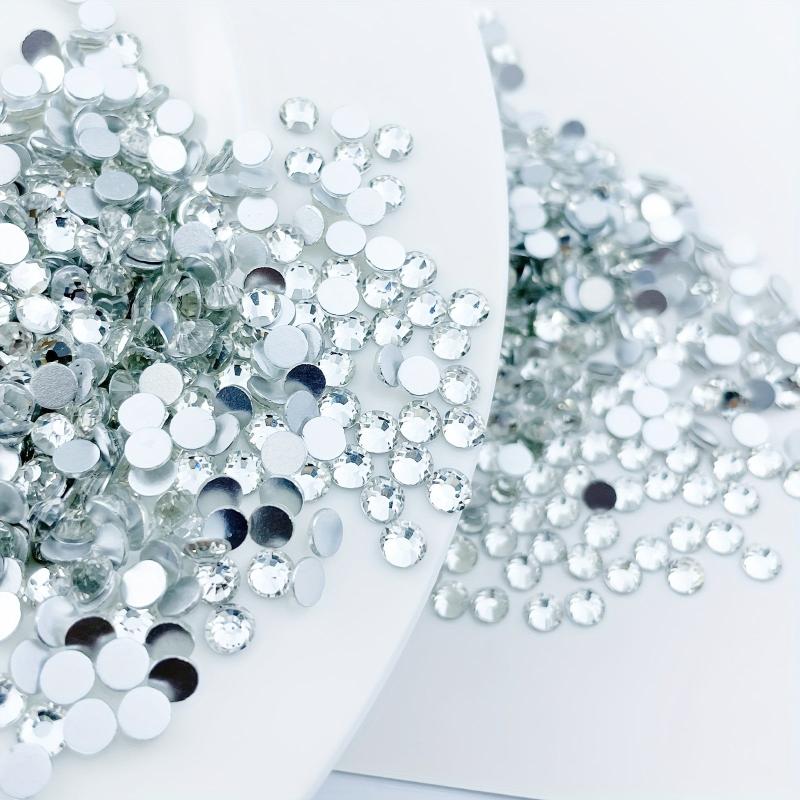 1440pcs Mixed Size Glass Rhinestones Nail Art Clear Crystal Decorations DIY