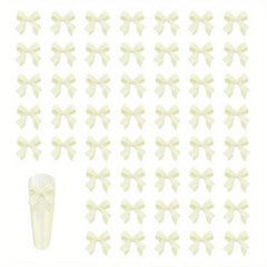 200pcs Bow Knot Nail Art Charms for DIY or Nail Salon