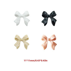 200pcs Bow Knot Nail Art Charms for DIY or Nail Salon