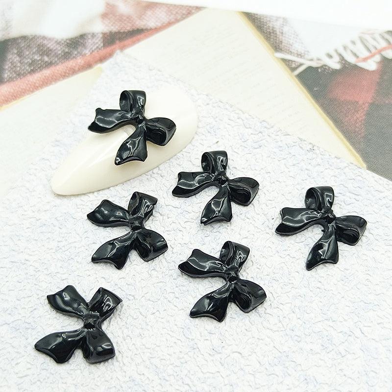 200pcs Bow Knot Nail Art Charms for DIY or Nail Salon