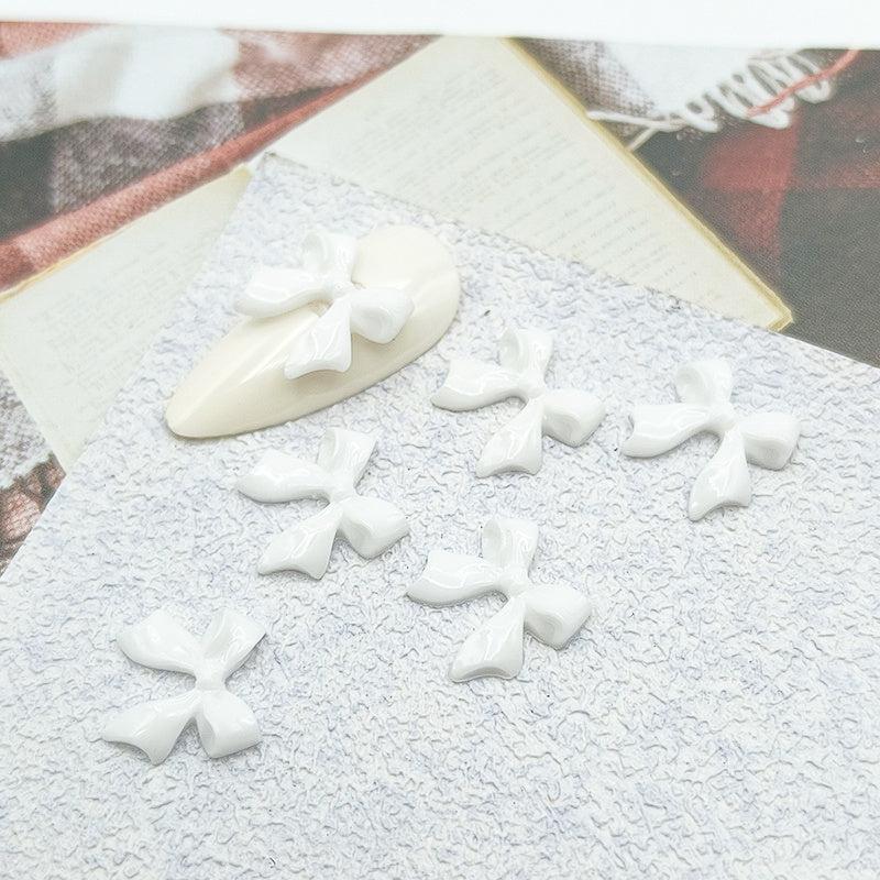 200pcs Bow Knot Nail Art Charms for DIY or Nail Salon