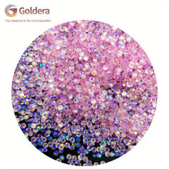 1500Pcs Pixie Nail Crystals Rhinestones 3mm Glass Dust Nail Jewels
