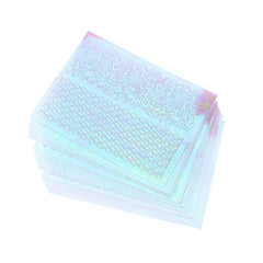 6pcs Nail Vinyl Stencils Nail Stickers Tips Decals Set