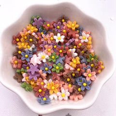 3D Resin Flower Nail Art Charm Cherry Blossoms Flat Back Resin Beads