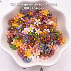 3D Resin Flower Nail Art Charm Cherry Blossoms Flat Back Resin Beads
