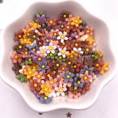3D Resin Flower Nail Art Charm Cherry Blossoms Flat Back Resin Beads