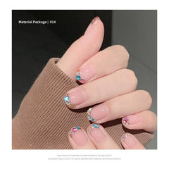 Sparkling Heart Nail Decals for Stunning Manicure