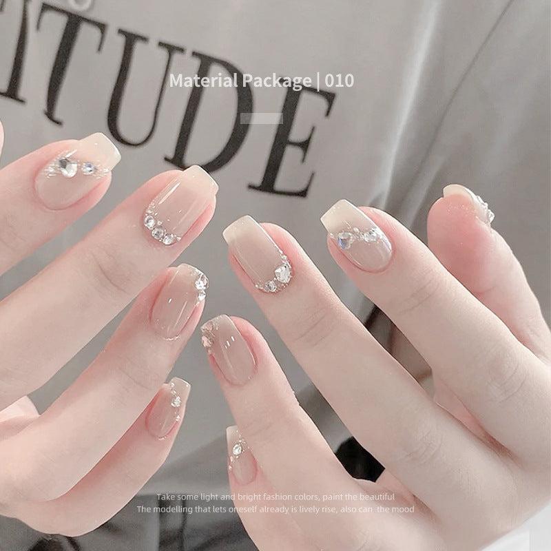 Sparkling Heart Nail Decals for Stunning Manicure