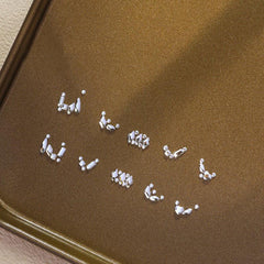 Sparkling Heart Nail Decals for Stunning Manicure