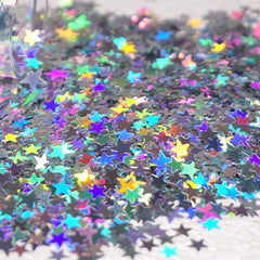 Laser Star Nail Glitter Sequins Holographic Flakes - Nail Art Supplies