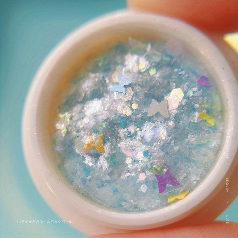Holographic Nail Glitter Flakes for Makeup Manicure Craft