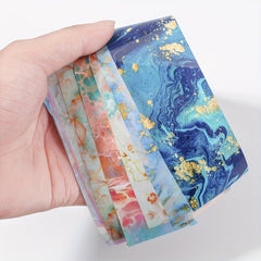 Snake Print Nail Foil Transfer Stickers Leopard Print Nail Art Decals