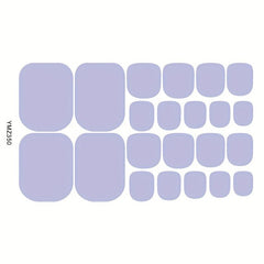 Waterproof Toe Nail Art Decals DIY Full Wraps Toenail Stickers