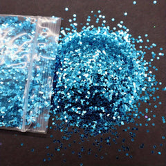 Mermaid Holo Nail Glitter & Silver Sequins for Manicure