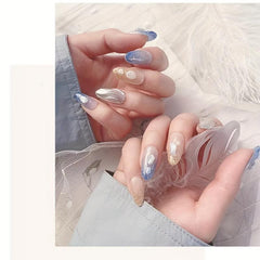 12 Grids Abalone Seashell Slices Nail Art Decorations