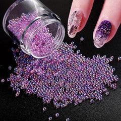 Micro Glass Beads Nail Art Decoration