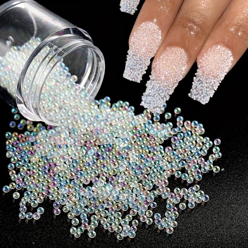 Micro Glass Beads Nail Art Decoration