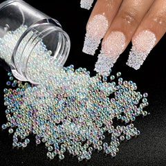 Micro Glass Beads Nail Art Decoration