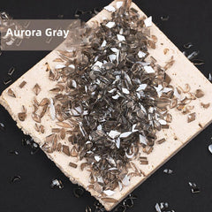 50 Pcs Mix Mini Flat Bottom Aurora Crystal Nail Charms Nail Decorations