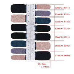 Glittery Nail Art Stickers Kit for Women